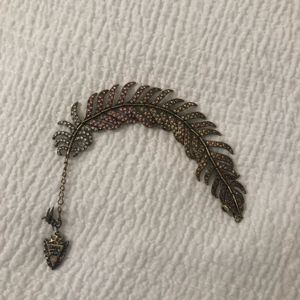 Disney Couture feather bracelet